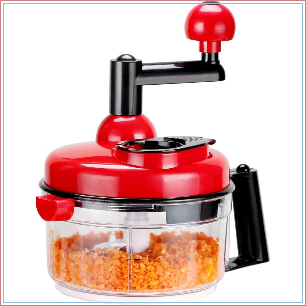 Food Processor Large - Handmatige voedselhakker - Handmatige voedselprocessor met