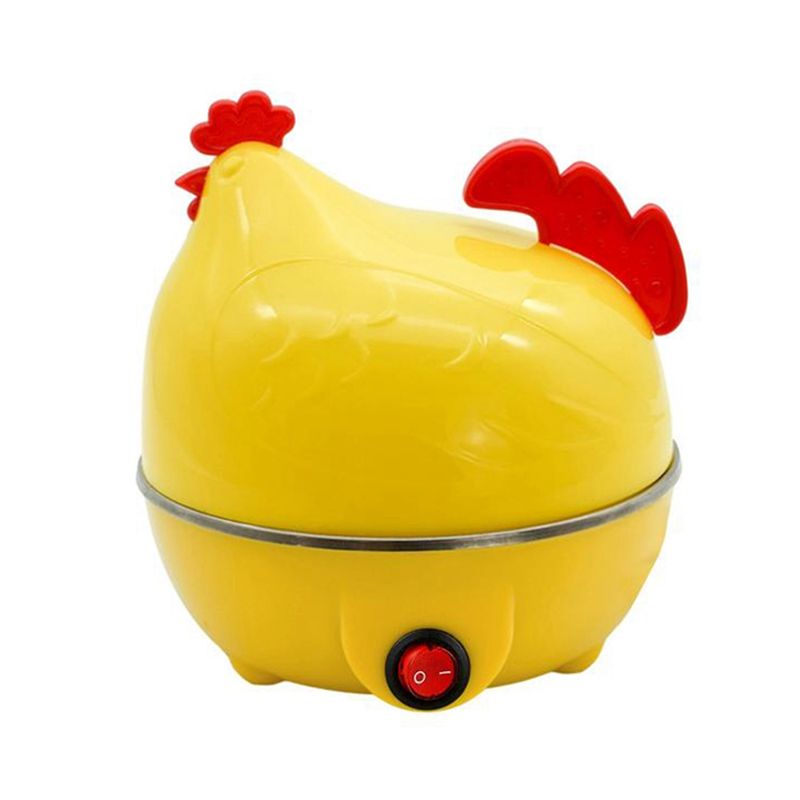 Kitchen Appliances Uk - ABWZ-Eierkoker 7-eiercapaciteit voor thuiskeuken Kookapparaat Kipvormig