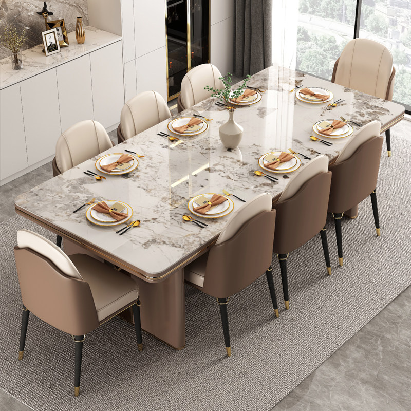 Kitchen Appliances Table - Marmeren eettafel aan de zijkant Keuken