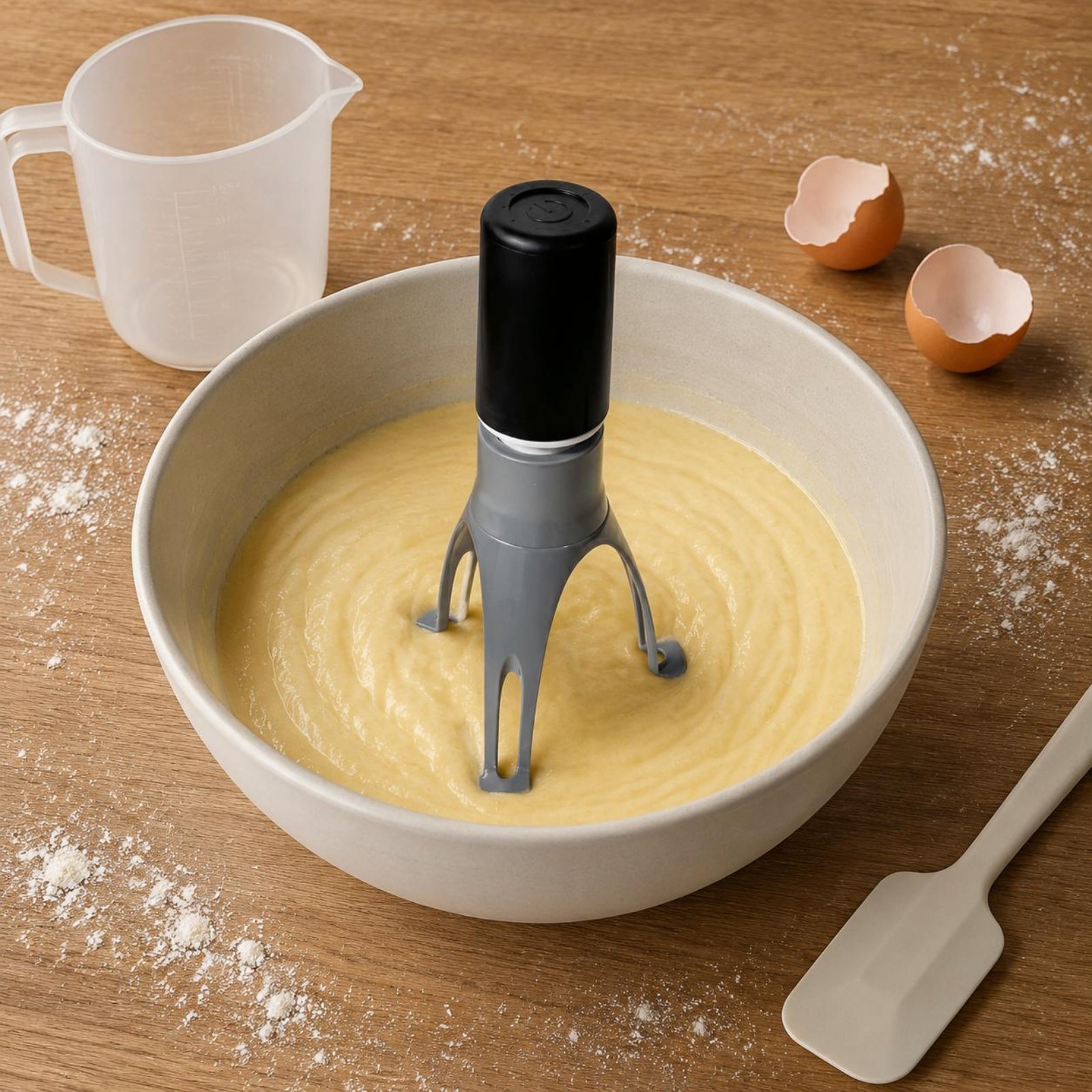 Hand Mixer Electric - Automatische Driehoekige Roerder - Handsfree Elektrische