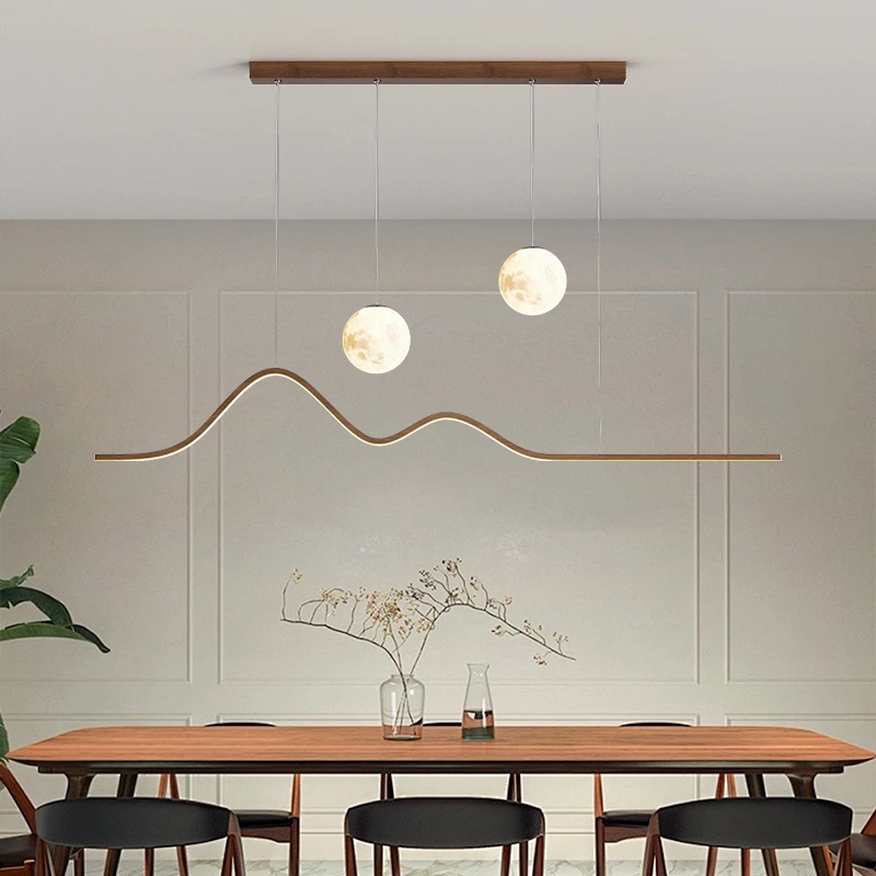 Kitchen Appliances Table - 2026 LED Houten Hanglamp Voor Eetkamer