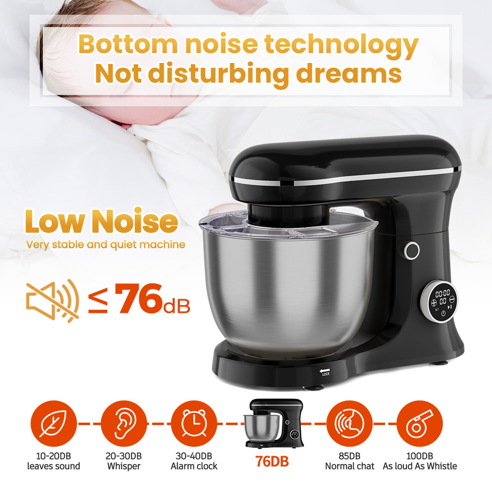 5L Staande Mixer, 1500W Elektr - Stand Mixer Bowl recensie en prijs
