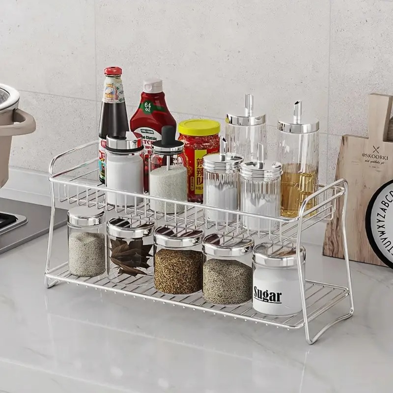 2-laags aanrechtopbergrek - vo - Kitchen Appliances Table recensie en prijs