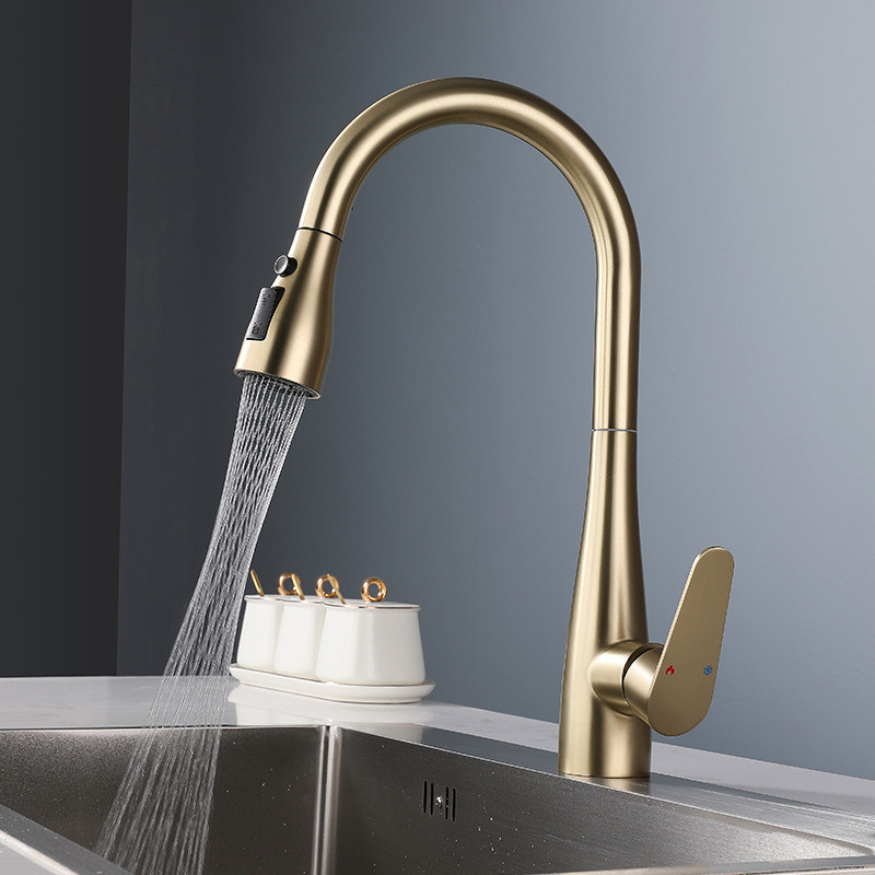 Geborsteld Goud Uittrekbare Ke - Kitchen Appliances White recensie en prijs