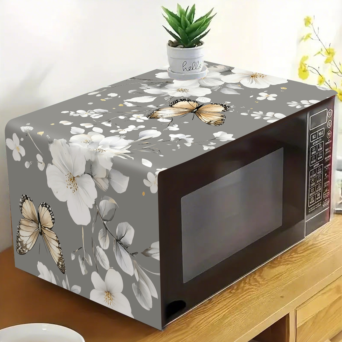1 st Witte Bloem Magnetron Sto - Kitchen Appliances White recensie en prijs