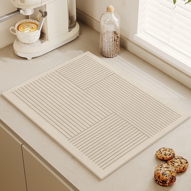 Witte kleur diatomiet droogmat - Kitchen Appliances White recensie en prijs