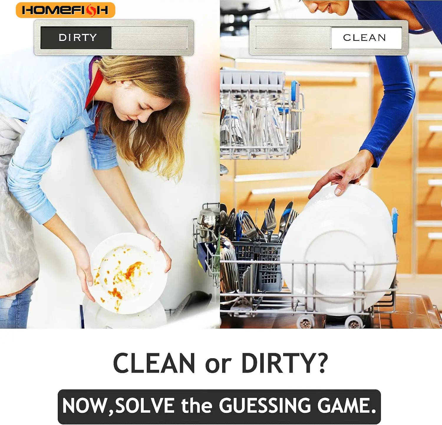 Vaatwassermagneet Clean Dirty  - Kitchen Appliances White recensie en prijs