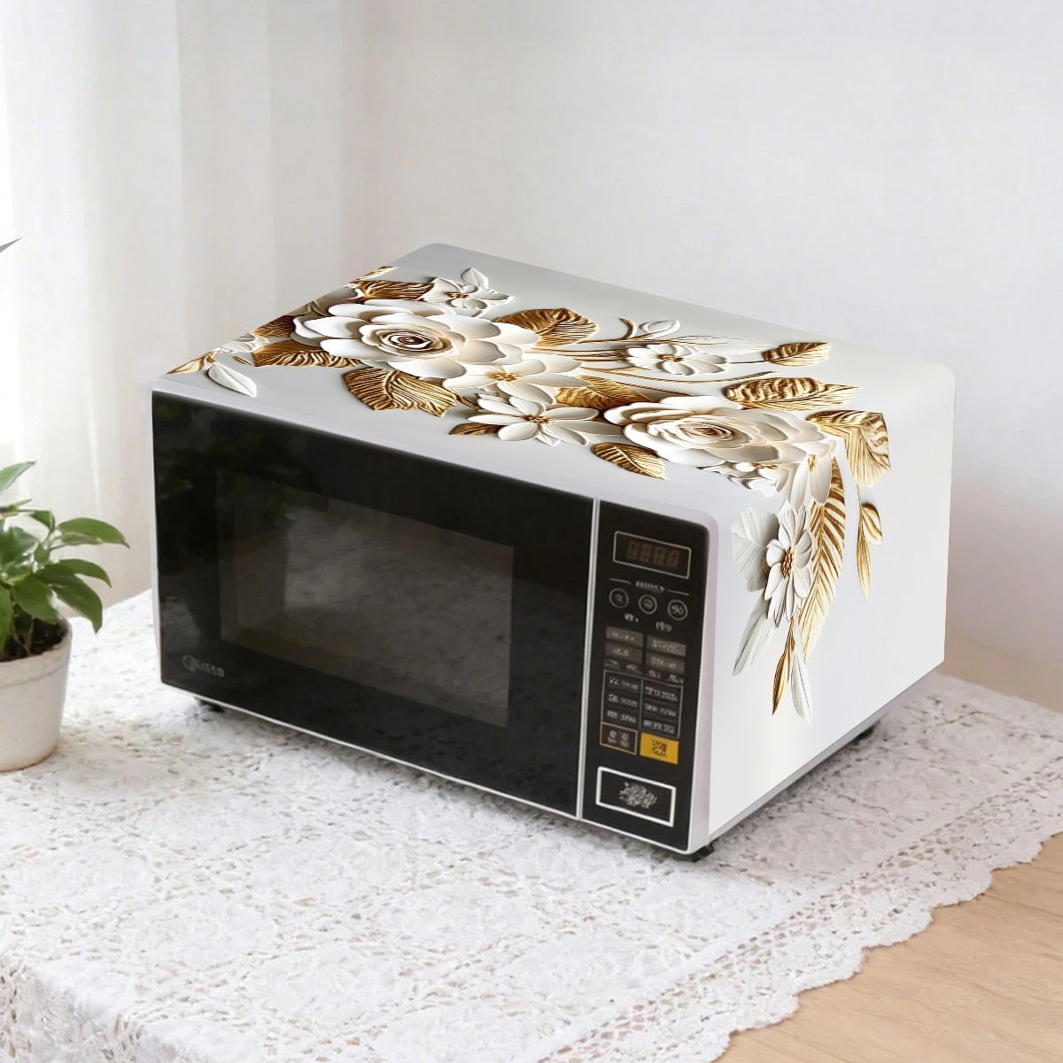 35*85cm Wit Gouden Magnetronho - Kitchen Appliances White recensie en prijs