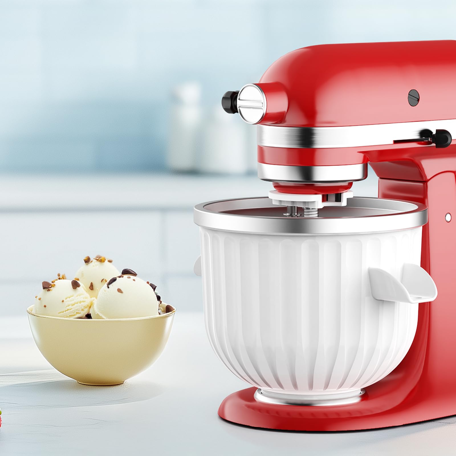 2 Quart ijsmachine-opzetstuk v - Kitchen Appliances Germany recensie en prijs