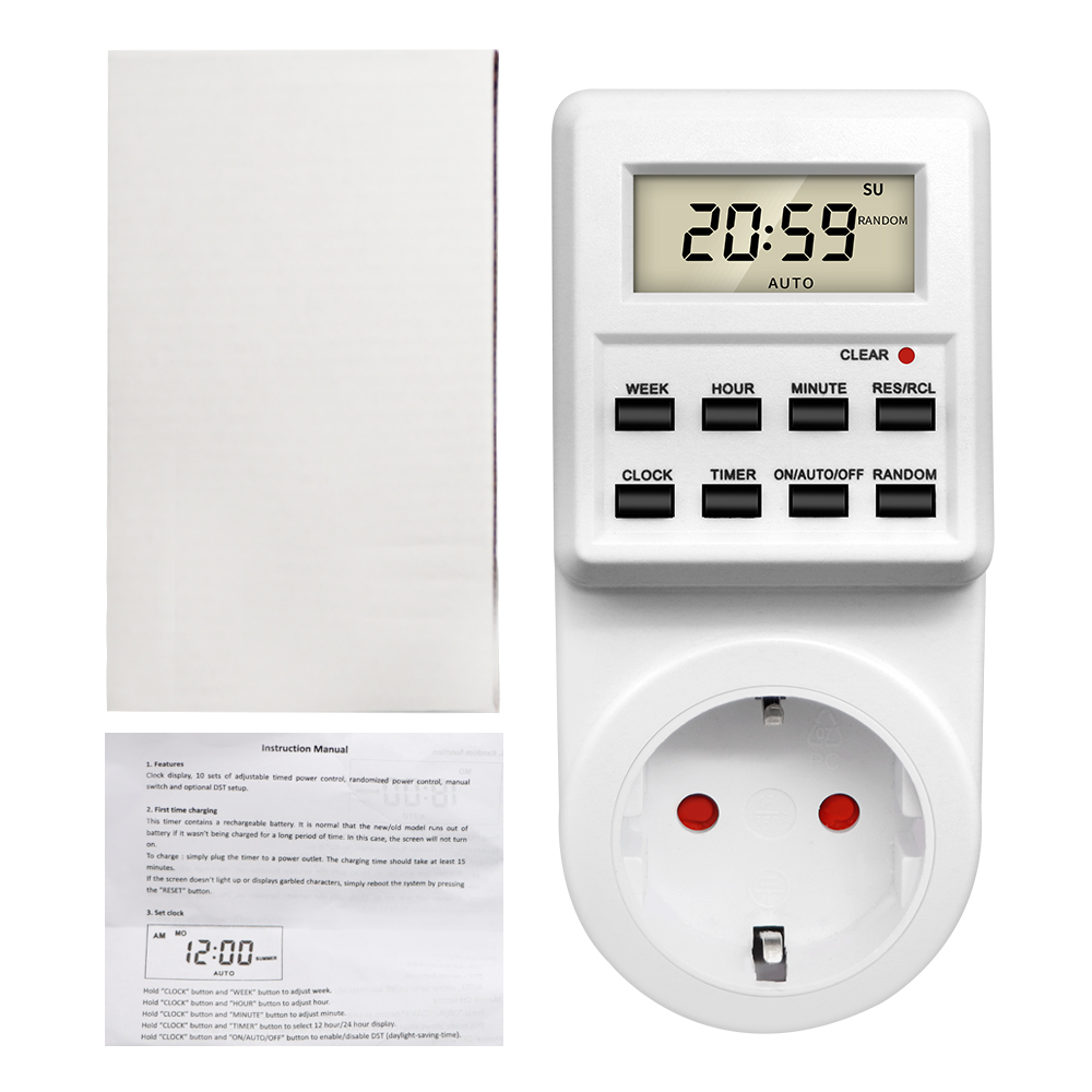 TM03 Digitale Tijdschakelaar S - Kitchen Appliances Uk recensie en prijs