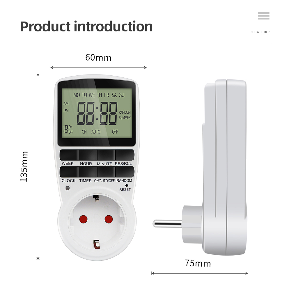 Digitale Tijdschakelaar Elektr - Kitchen Appliances Uk recensie en prijs