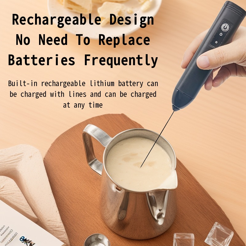 Elektrische melkopschuimer + e - Milk Frother Automatic recensie en prijs
