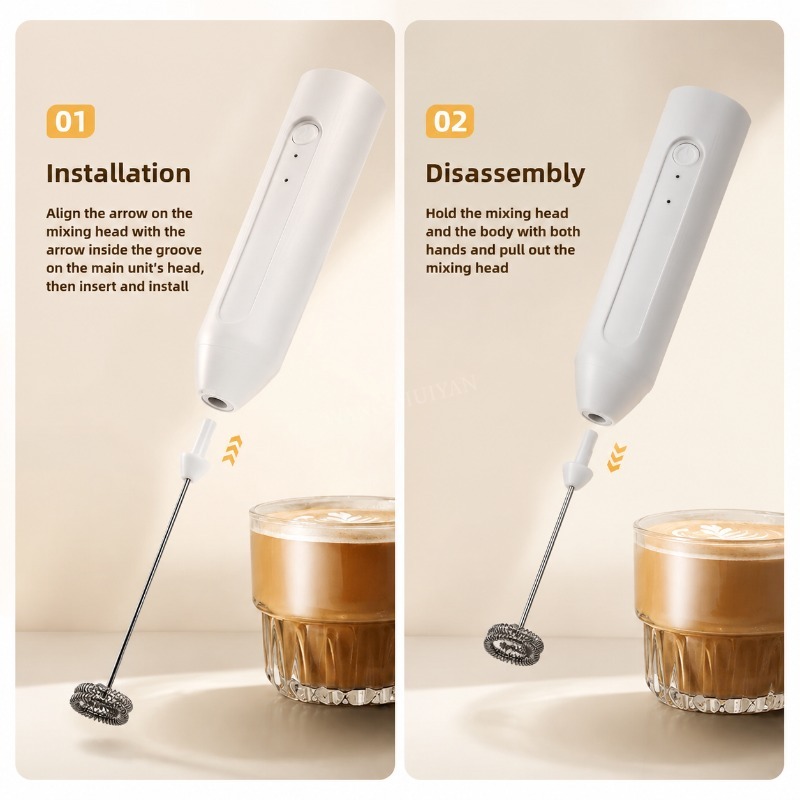 MINI Melkopschuimer USB Oplaad - Milk Frother Automatic recensie en prijs