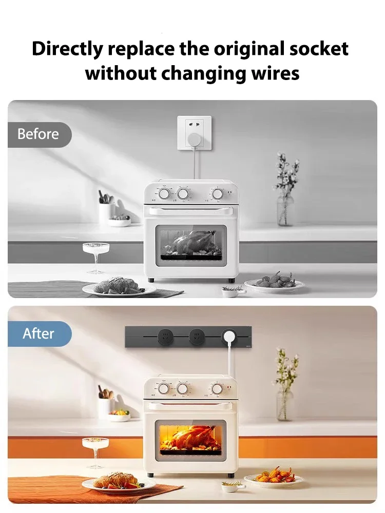 Stopcontact met stalen frame,  - Kitchen Appliances Uk recensie en prijs