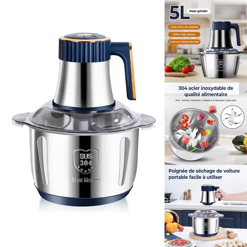 5L Grote Capaciteit Elektrisch - Food Processor Large recensie en prijs